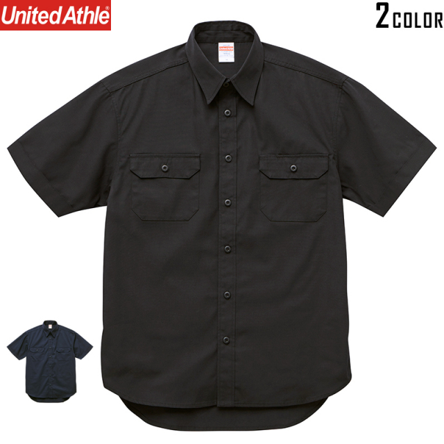 ★カートで割引対象品★【メーカー取次】 United Athle ユナイテッドアスレ T／C ワークシャツ [1772]【T】