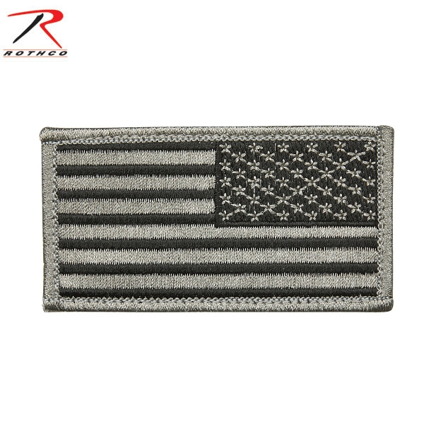 ★カートで割引対象品★【ネコポス便対応】ROTHCO ロスコ U.S.FLAG PATCHFOLIAGE REVERSE（ワッペン）【T】