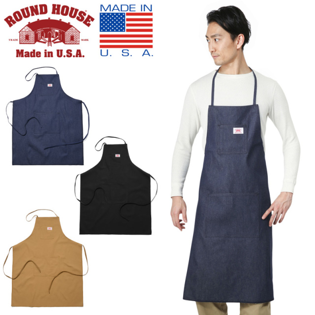 Round House ラウンドハウス 17RH99 SHOP APRON ショップエプロン