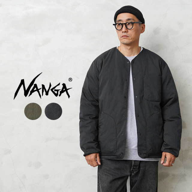 ★カートで割引対象品★【即日出荷対応】NANGA ナンガ ND2441-1M300-A HINOC RIPSTOP インナー ダウンカーディガン【Sx】【T】