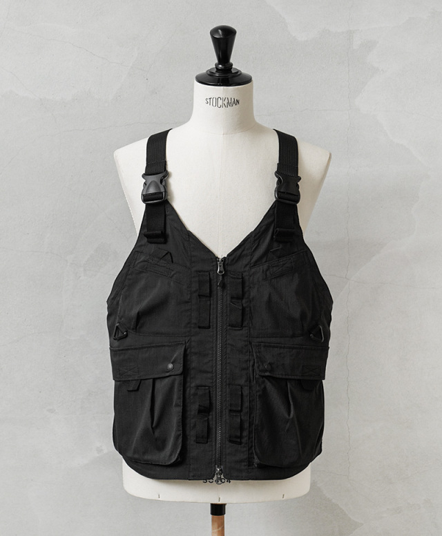 NANGA HINOC RIPSTOP UT VEST ブラック size:M ヒノックリップストップ ユーティリティベスト – NANGA ONLINE SHOP