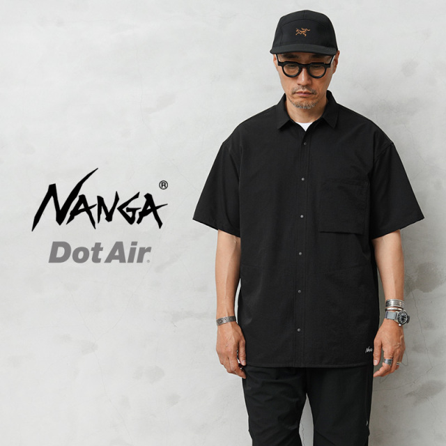 ★カートで割引対象品★【即日出荷対応】NANGA ナンガ NW2411-1E900 DotAir COMFY S/S SHIRT ドットエア コンフィー 半袖シャツ【Sx】【T】