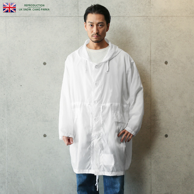 イギリス軍 スノーカモパーカー ミリタリーファッション 軍服