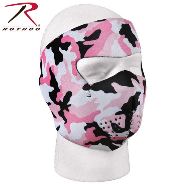 ★カートで割引対象品★ROTHCO ロスコ リバーシブル フェイスマスク Pink Camo 【2100】【T】