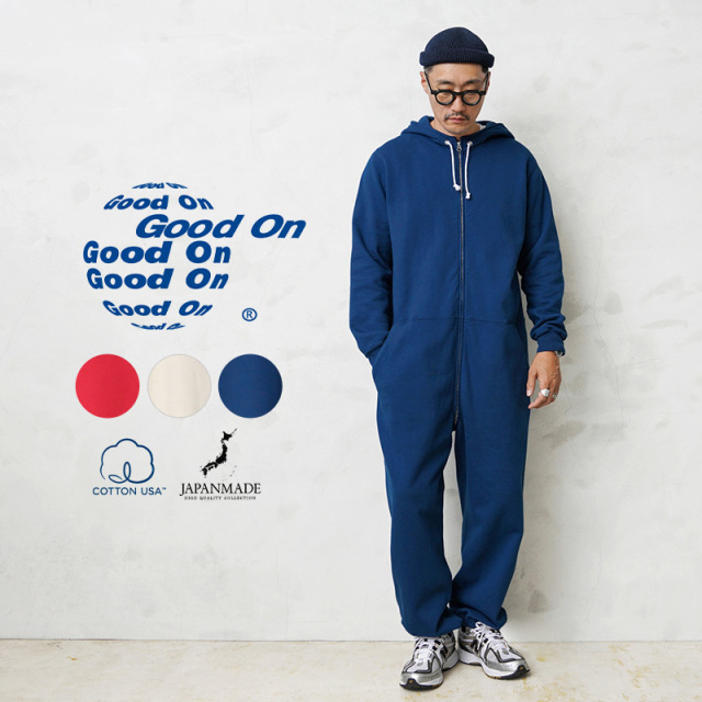 ★カートで割引対象品★【即日出荷対応】Good On グッドオン GOBW-2205 フリースフードスーツ 日本製【Sx】【T】