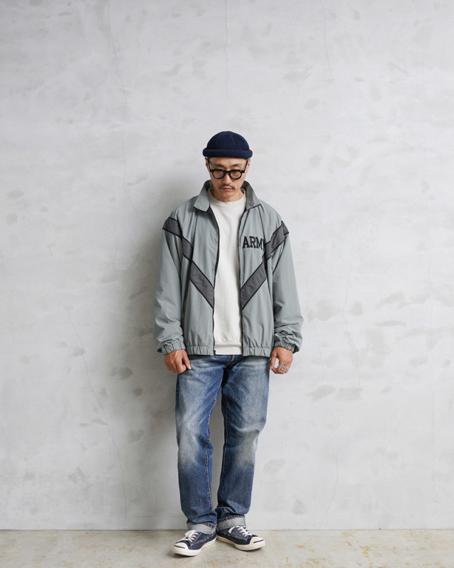 実物 USED 米軍 U.S.ARMY IPFU フィットネスジャケット 