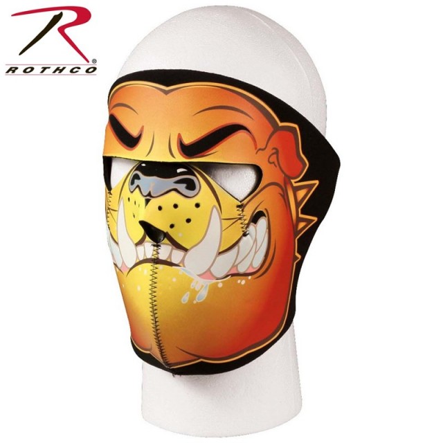 ★カートで割引対象品★ROTHCO ロスコ リバーシブル フェイスマスク Bulldog 【2217】【T】