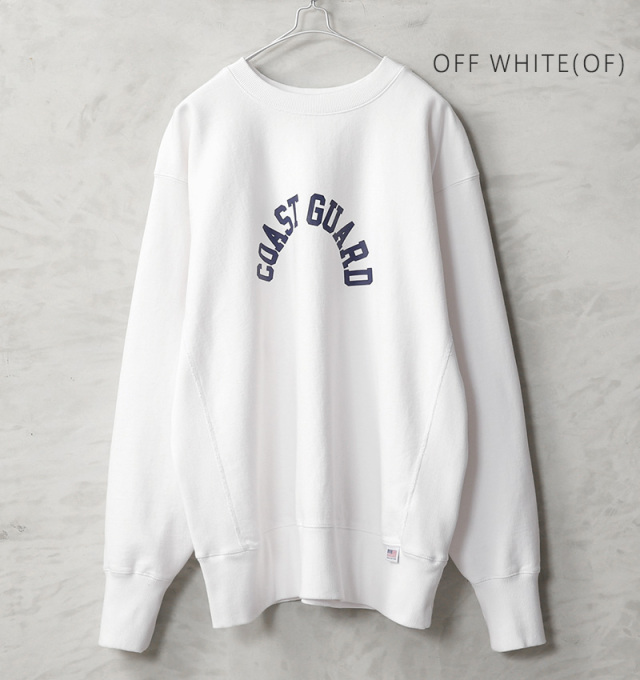 HOUSTON ヒューストン 22371 U.S.コットン COAST GUARD プリント