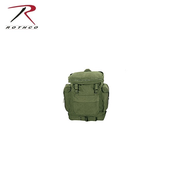 ★カートで割引対象品★ROTHCO ロスコ ヨーロピアンミリタリーリュック オリーブ【2304】【T】