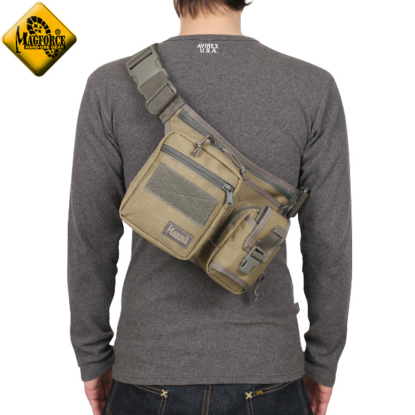 ★カートで割引対象品★MAGFORCE マグフォース MF-2316 M3 Waistpack KHAKI/FOLIAGE ウエストバック【T】