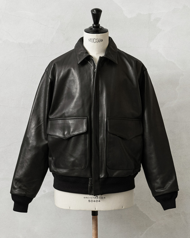 FIDELITY フィデリティ SN-23775026 LAMB LEATHER A-2 JKT ラム