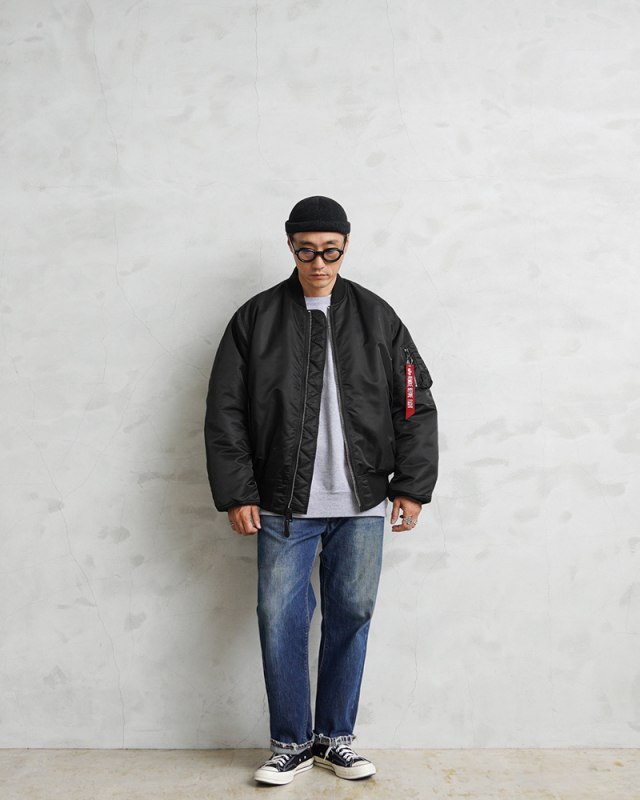 ALPHA アルファ 20004 MA-1 フライトジャケット JAPAN FIT BIGサイズ 
