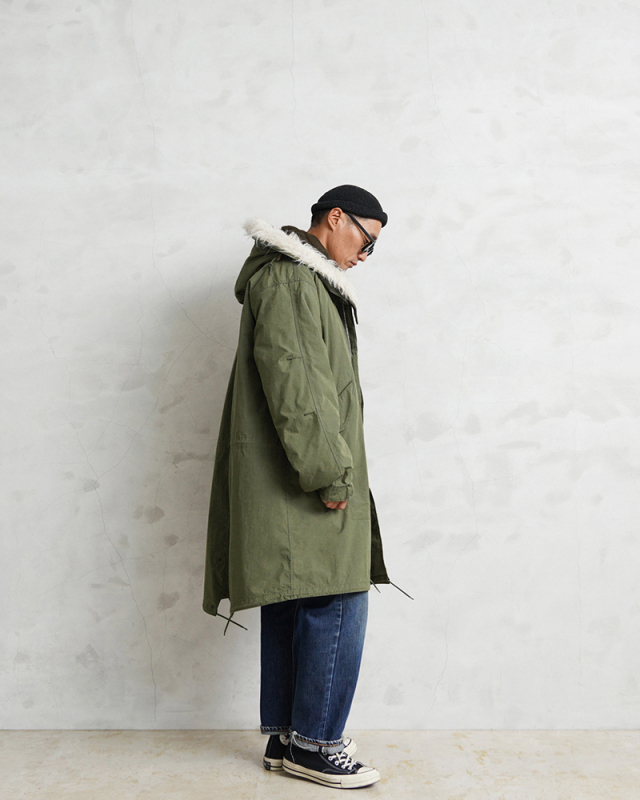 米軍 M-65 フィッシュテールパーカー フルセット 初期型 WAIPER.inc  