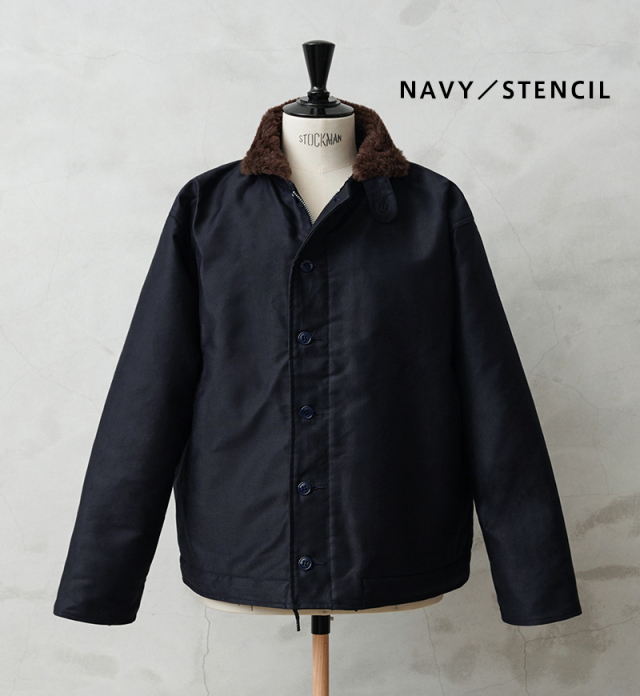 WAIPER.inc 忠実復刻 米軍 U.S.NAVY N-1 デッキジャケット 後期型 
