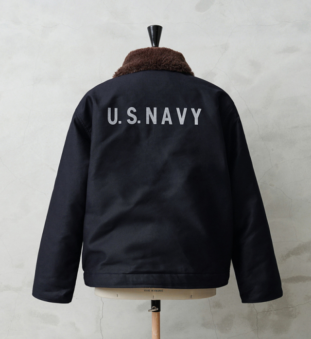 WAIPER.inc 忠実復刻 米軍 U.S.NAVY N-1 デッキジャケット 後期型 