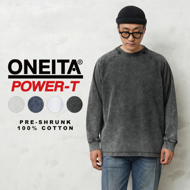 ★カートで割引対象品★【即日出荷対応】ONEITA オニータ 022ON POWER-T パワーティー スーパーヘビーウェイト 13oz ロングスリーブTシャツ【T】