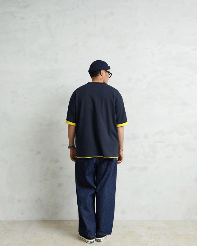 WAIPER.inc　米海軍 US.NAVY リバーシブル Tシャツ WAIPER.incワイパー再現品米海軍US.NAVYリバーシブルTシャツ