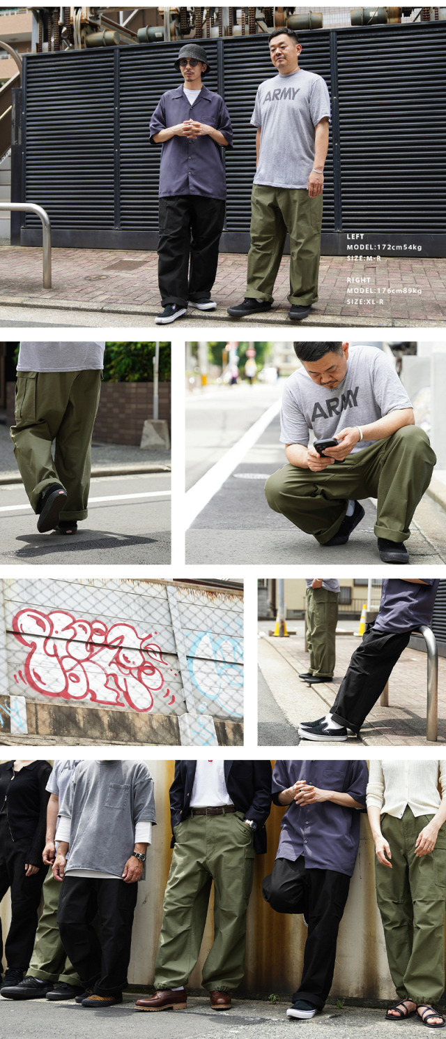 米軍 M-51 フィールドカーゴパンツ WAIPER.inc【24WP1013】