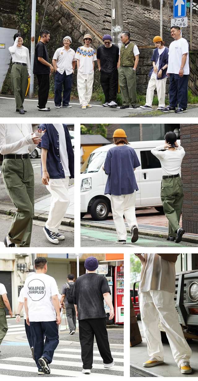 米軍 OG-107 ユーティリティパンツ WAIPER.inc【WP1028】