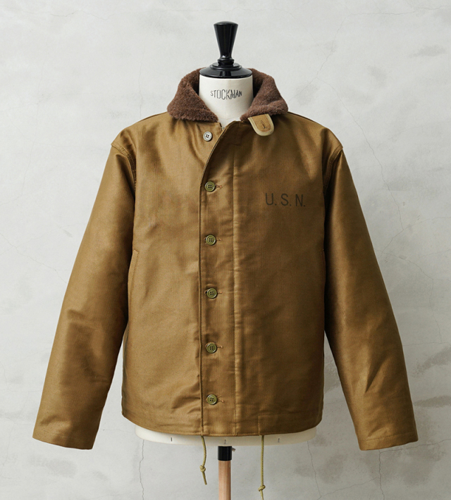 米軍 U.S.NAVY N-1 デッキジャケット ピケモデル/アルパカライニング  