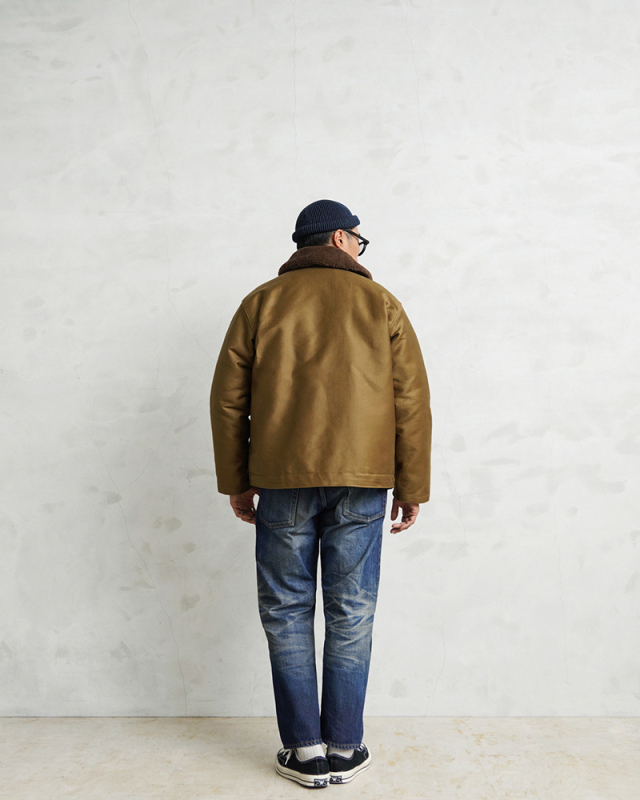 WAIPER.inc 忠実復刻 米軍 U.S.NAVY N-1 デッキジャケット 後期