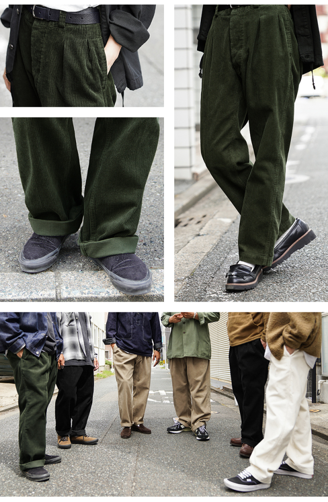 フランス軍 1950～60年代 M-52 ツータック コーデュロイ トラウザー 