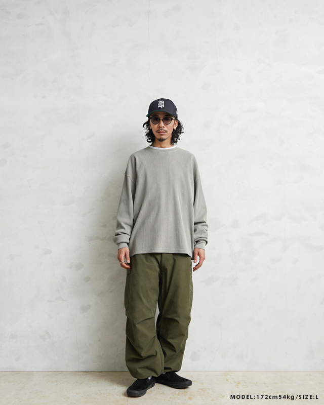 SCREEN STARS×WAIPER 2521-418WP L/S クルーネック サーマル T