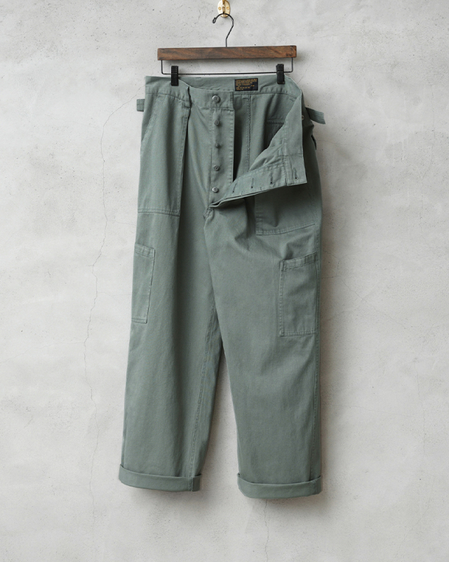 MHL 2025SS 新品 コットントラウザーズ サイズ1 チノトラウザーズ BEIGE／ZUTTO（ズット）｜愛着を持ってずっと