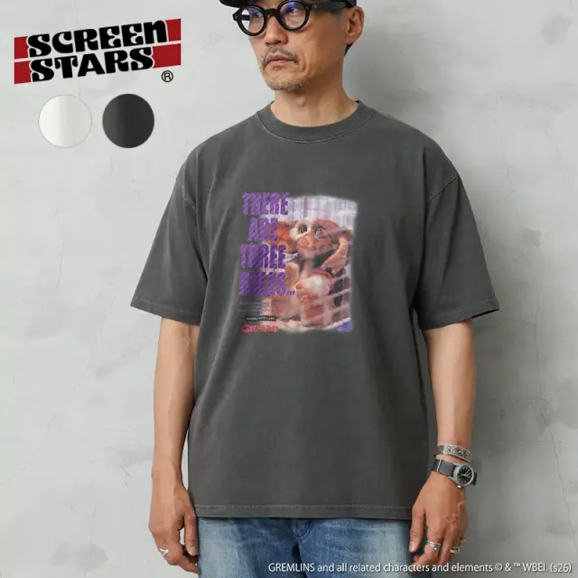 SCREEN STARS スクリーンスターズ 2622-SSMVGM1 S/S クルーネック Tシャツ / GREMLiNS グレムリン / THREE RULES【キャンペーン対象外】【T】