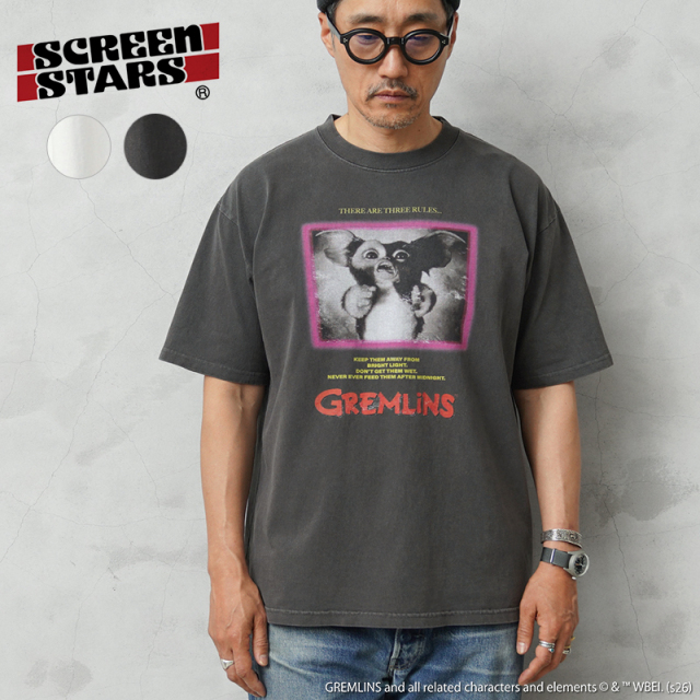 SCREEN STARS スクリーンスターズ 2622-SSMVGM2 S/S クルーネック Tシャツ / GREMLiNS グレムリン / Bright light【キャンペーン対象外】【T】