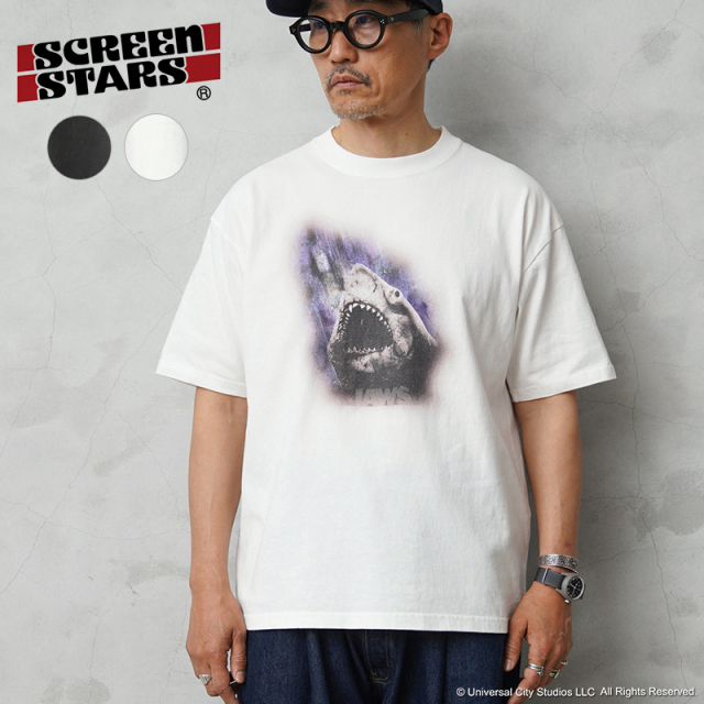SCREEN STARS スクリーンスターズ 2622-SSMVJW S/S クルーネック Tシャツ / JAWS ジョーズ【キャンペーン対象外】【T】