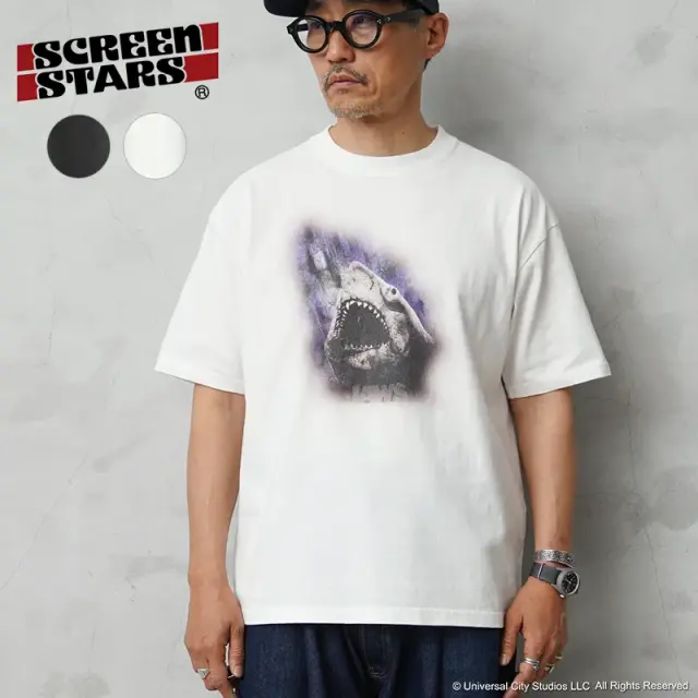 SCREEN STARS スクリーンスターズ 2622-SSMVJW S/S クルーネック Tシャツ / JAWS ジョーズ【キャンペーン対象外】【T】