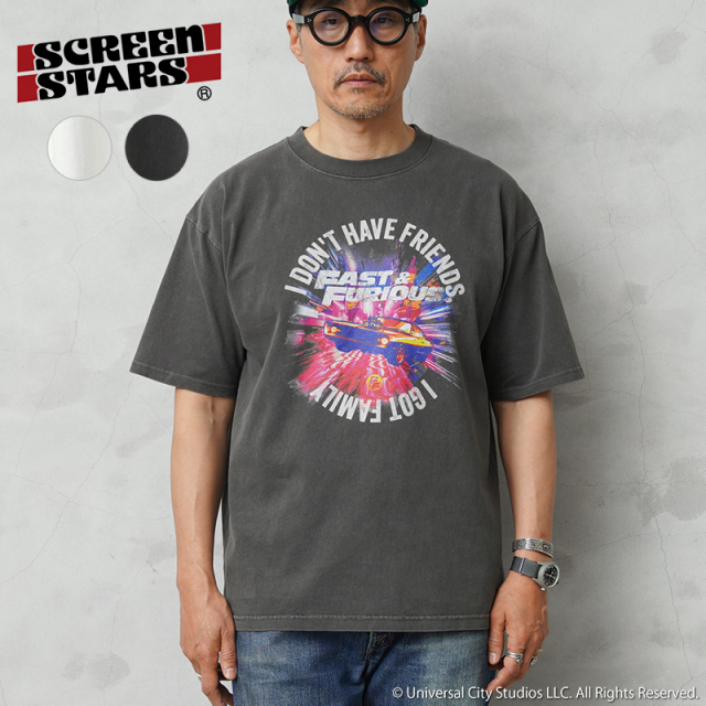 SCREEN STARS スクリーンスターズ 2622-SSMVWS S/S クルーネック Tシャツ / FAST&FURIOUS ワイルドスピード【キャンペーン対象外】【T】