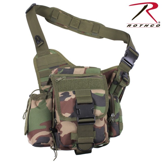 ★カートで割引対象品★ROTHCO ロスコ ADVANCED TACTICAL バッグ WOODLAND 【2738】【T】