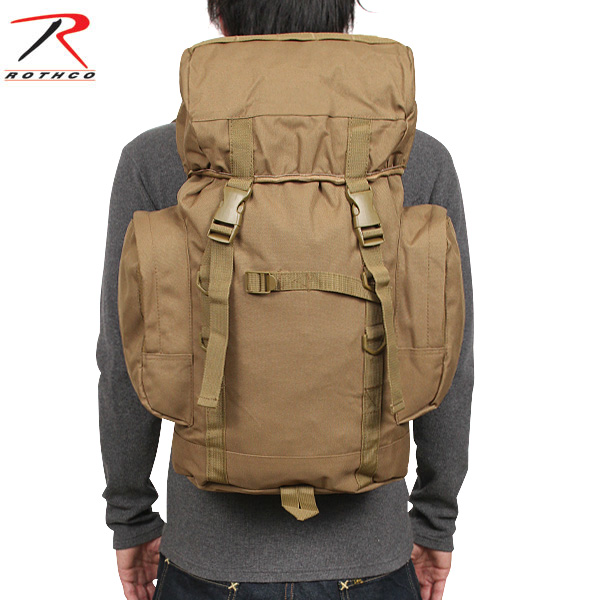 ★カートで割引対象品★ROTHCO ロスコ 25L タクティカルバッグパック COYOTE BROWN【2748】【T】