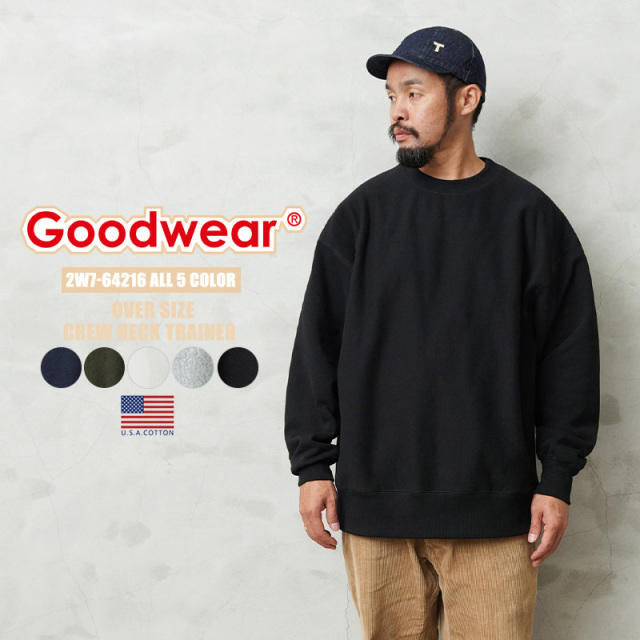 Goodwear グッドウェア 2W7-64216 USAコットン オーバーサイズ