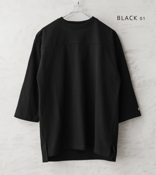 Goodwear グッドウェア 2W7-2509 USAコットン 7分袖 フットボールTシャツ
