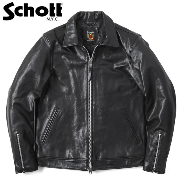Schott ショット 3181076 シングルブレスト ライダースジャケット【キャンペーン対象外】 レザージャケット【T】
