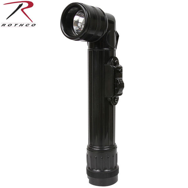 ★カートで割引対象品★ROTHCO ロスコ L型フラッシュライト ブラック【325】【T】