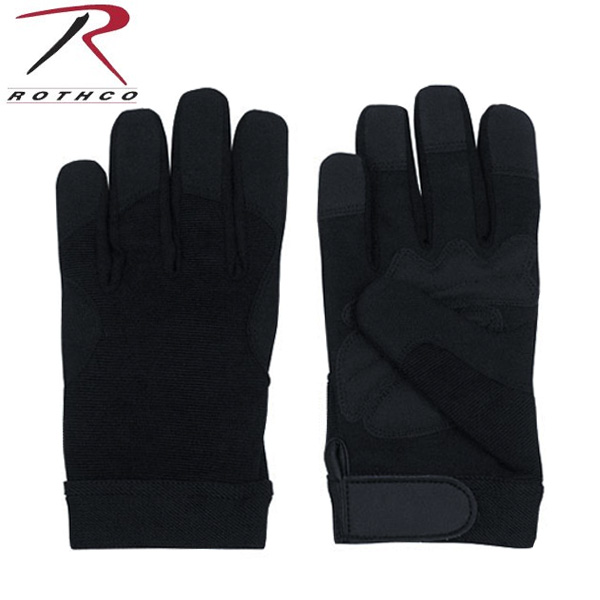 ★カートで割引対象品★ROTHCO ロスコ BLACK MECHANICS グローブ【3468】【T】