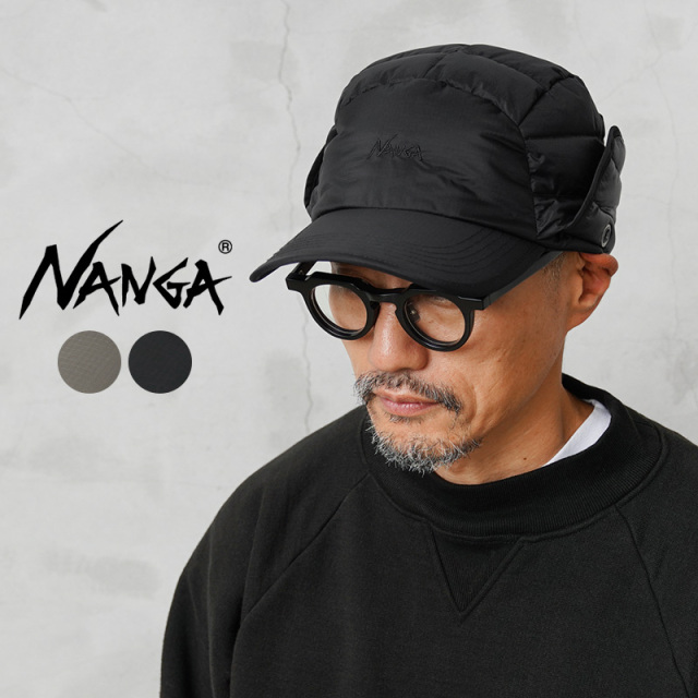 NANGA ナンガ NA2441-3B102-A AURORA TEX DOWN DUCK BILL CAP