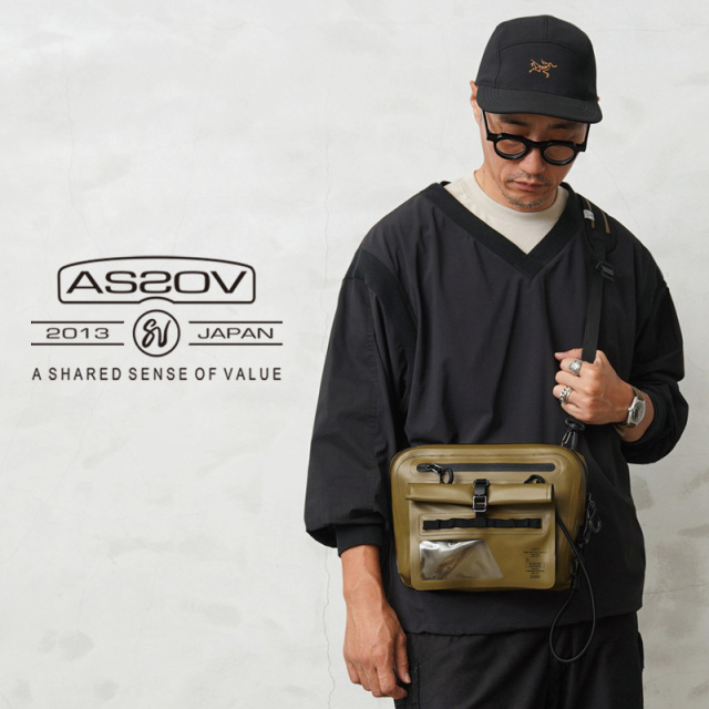 【即日出荷対応】AS2OV アッソブ 422201 TPU WELDER SOFT SACOCHE サコッシュ / ショルダーバッグ【キャンペーン対象外】【T】