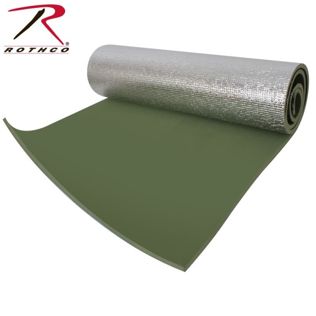 ★カートで割引対象品★ROTHCO ロスコ 4422 サーマル リフレクティブ スリーピングパッド ＯＤ【T】