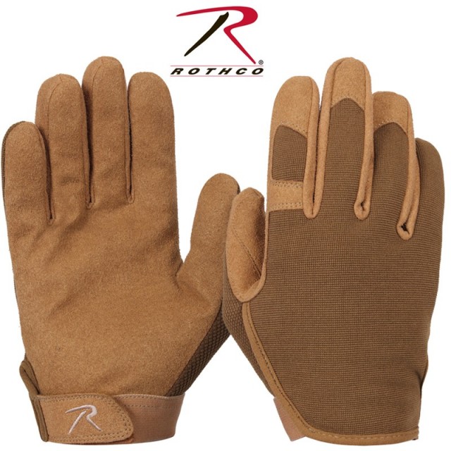 ★カートで割引対象品★ROTHCO ロスコ  ウルトラライト ハイパフォーマンス グローブ Coyote Brown【4437】【T】