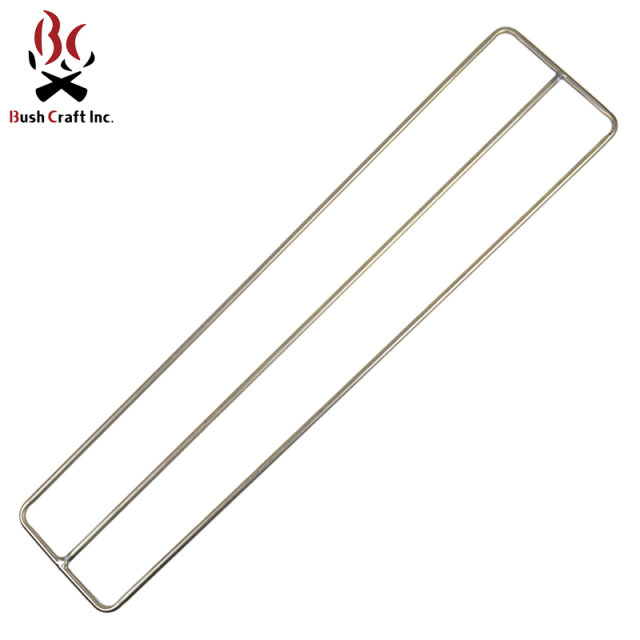 ★カートで割引対象品★Bush Craft Inc. ブッシュクラフト たき火（焚き火）ゴトク Lサイズ（純チタン中空パイプ） 【Sx】【T】