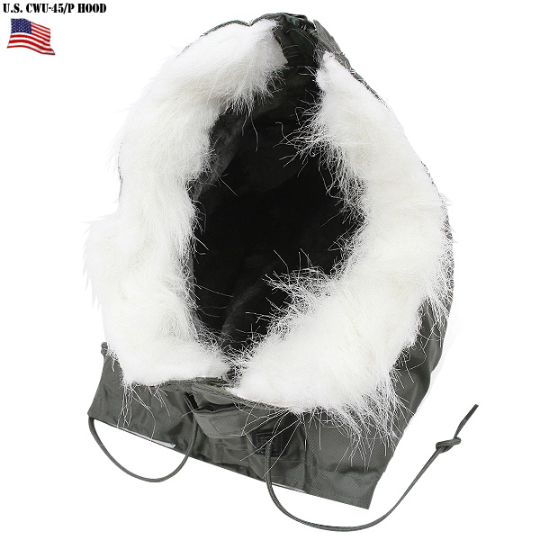 実物 新品 米軍 CWU-45/P用フード 米軍放出品【キャンペーン対象外】【T】ミリタリー