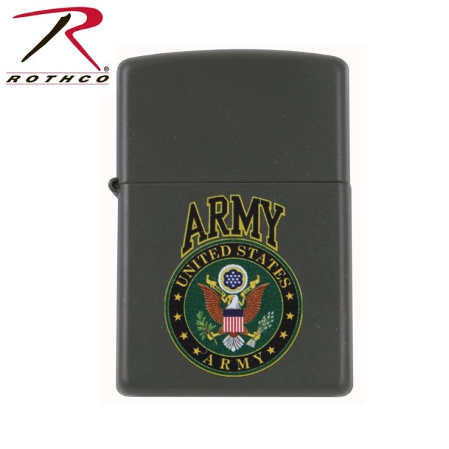 ★カートで割引対象品★ROTHCO ロスコ U.S. Army Zippo ライター 【4880】【T】