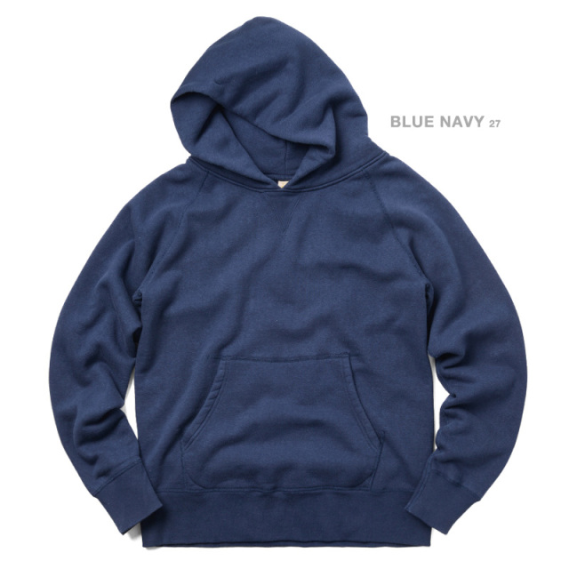 BLUE BUCK レディースパーカー　ラグラン　プルオーバー