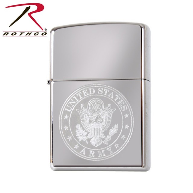 ★カートで割引対象品★ROTHCO ロスコ U.S. Army Zippo ライター 【4941】【T】