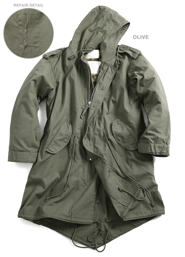 HOUSTON ヒューストン 50568 米軍 M-51パーカ モッズコート REPAIR 